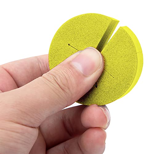 2” Neoprene Foam Inserts for Hydroponics Growing System, Clone Machine, Propagation Indoor Gardening, 100 Pack, Yellow - color: Yellow