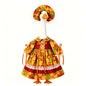 Fall Porch Goose Outfit for 23 Inch Goose Statue - color: Fall Maple Leaf