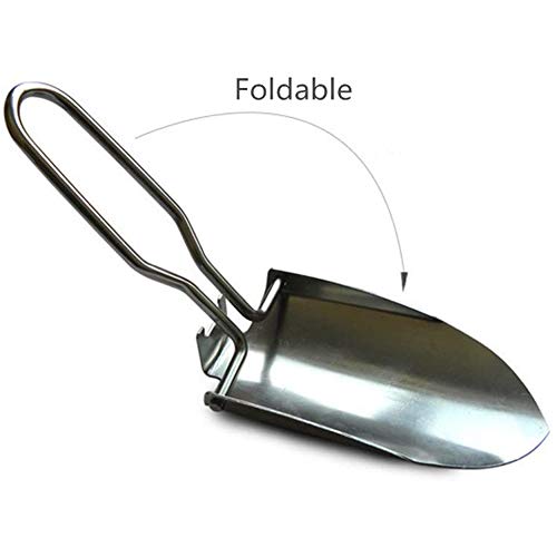Lightweight Mini Shovels, Stainless Steel Foldable Garden Trowel