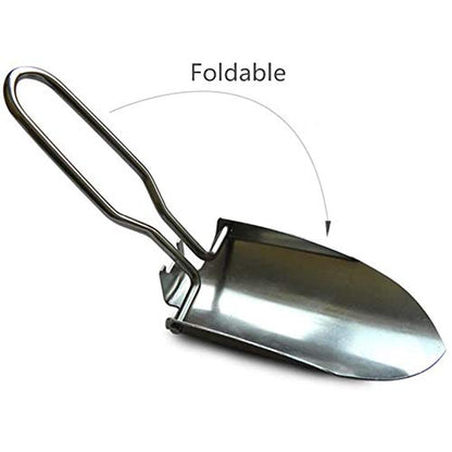 Lightweight Mini Shovels, Stainless Steel Foldable Garden Trowel