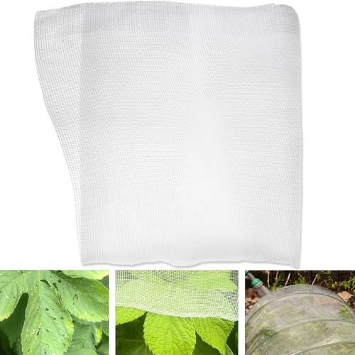 5Ft x 15FT Garden Netting, Fine Mesh Insect Netting for Plant Protection - size: 5Ft x 15Ft