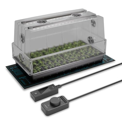 AC Infinity Heavy-Duty Large Humidity Dome 6x12 Germination Kit - size: Large Full Kit