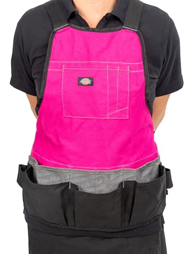 Dickies 16-Pocket Workshop Bib Apron - color: Pink, style: 1 Unit
