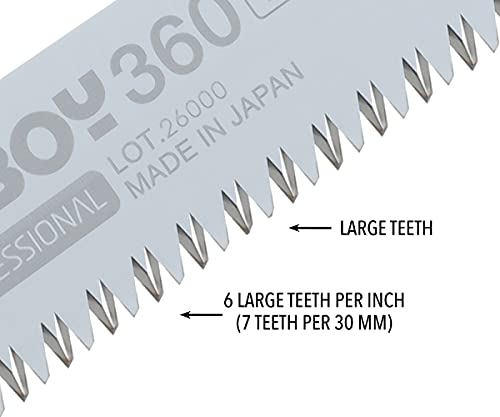 Silky Professional BIGBOY Folding Saw 360mm Large Teeth (354-36)