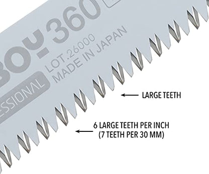 Silky Professional BIGBOY Folding Saw 360mm Large Teeth (354-36)