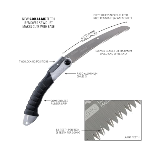 Silky Professional Series Super Accel 21 Curve Folding Saw 210mm (728-21)