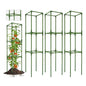 3 Pack Tomato Cage, Up to 47 Inch Adjustable Square Tomato Cages for Pots - size: 3 Pack-47in