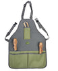 Esschert Design Garden Tool Apron, Gray, 72" x 39"