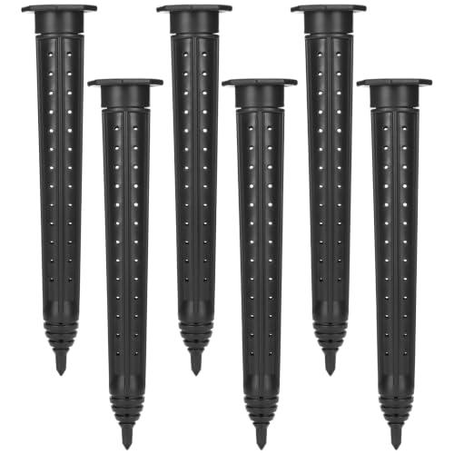 Briwooody 6 Pack Garden Watering Stake Deep Root Irrigation Spike, 14 Inch - size: 14 Inch