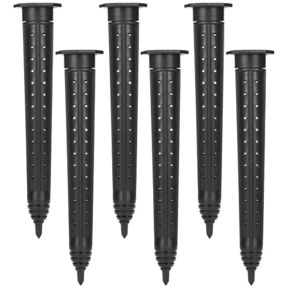 Briwooody 6 Pack Garden Watering Stake Deep Root Irrigation Spike, 14 Inch - size: 14 Inch