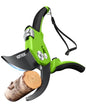 Pruning Shears, Patented Stepless Handle Opening for All Hand Size - color: Green