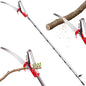 Suchtale 10FT Pole Tree Pruner for High Branch Trimming with Saw - size: 10FT