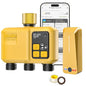 WiFi Water Timer 3 Outlet Garden, Brass Inlet - size: 3 Outlet In