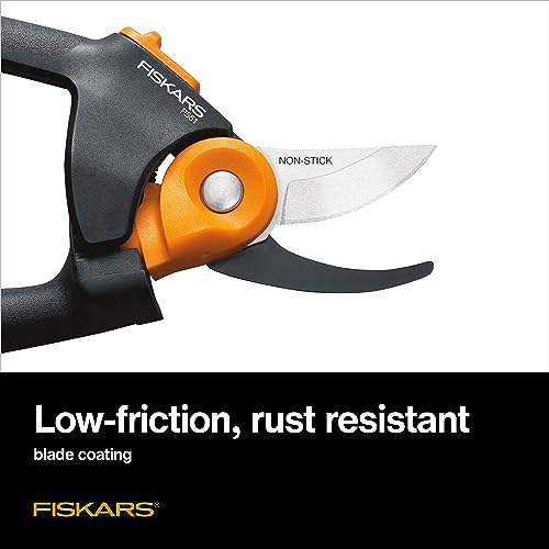 Fiskars PowerGear2 Bypass Pruning Shears, 3/4" Cut Capacity Garden Clippers - size: PowerGear2