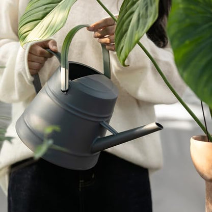1 Gallon Watering Can for Plants - color: Dark Grey