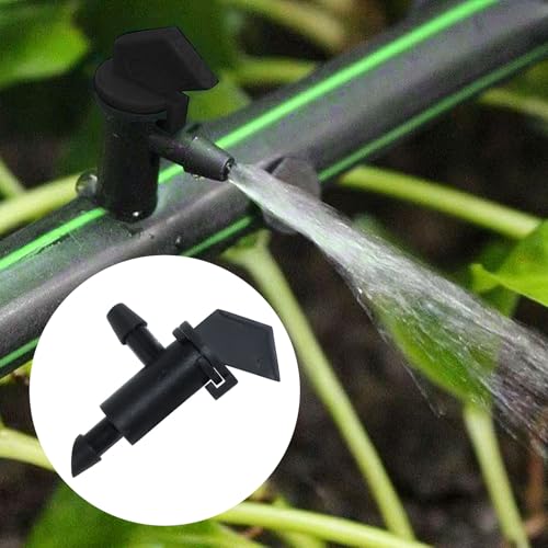 100 Pack 1 GPH Drip Emitter, Flag Irrigation Dripper - size: 1GPH,100pcs