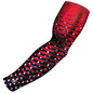 B-Driven Sports Sleeve Pro-Fit - Patriotic Arm Sleeve - USA, Cuba, Mexico, Israel, Canada, Venezuela, Dominican Rep. - Single - color: Usa Stripes, size: XXXX-Small (Youth Small)