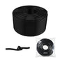 400Ft 1/4 Inch Soft PVC Drip Irrigation Tubing, for Low Pressure System - size: 400FT