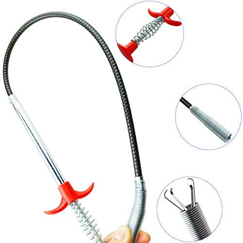 24inch Plumbing Grabber Sink Grabber Flexible Claw Pickup Tool