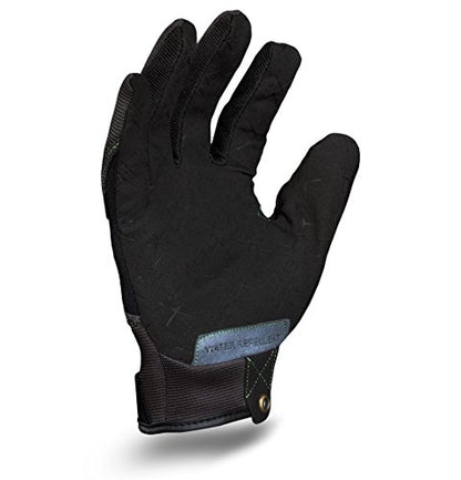 Ironclad EXO Pro Water Resistant; Work Gloves, (1 Pair), EXO2-MWR-03-M, Black/Grey - size: Medium (Pack of 2)
