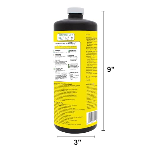 SUPERthrive Plant Vitamin Solution, 1 Quart - size: 1 Quart