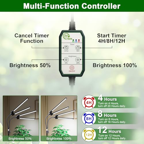 Grow Light for Indoor Plants Growing,Floor Lamp Free Standing