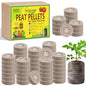 Legigo 100 Pcs 36mm Peat Pellets for Seedlings, Seed Starter Soil Pods - size: 36mm