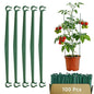 100pcs Garden Stakes Arms for Tomato Cage, 11.8in, 16mm,No Stake - size: 16mm/0.63inch