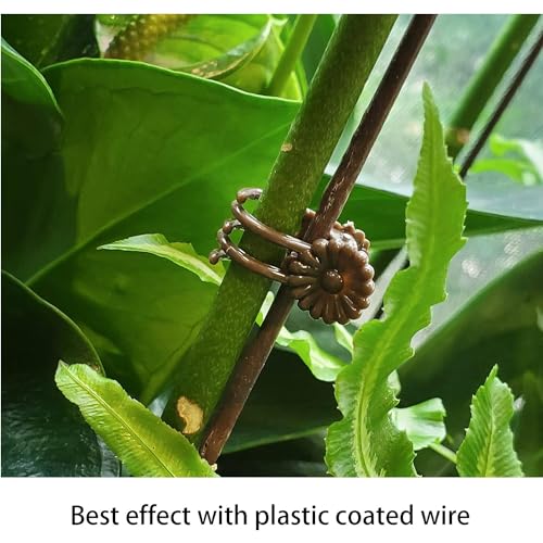 Plant Support Clips Reusable Garden Clips,100Pcs Medium Plant Clips
