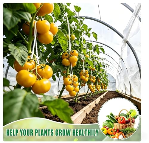 10x16.4 Ft Plant Sun Protection Cloth, Garden Non-Woven Plant Shade Cloth - size: 10 x 16.4Ft