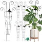 Coomin 32.6in Monstera Plant Support Trellis with One Butterfly, 4P - size: 32in,butterfly/4p
