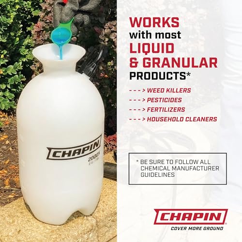 CHAPIN 20005 SureSpray 2-Gallon Pump Sprayer for Lawn, Garden & Weeds - size: 2-Gallon