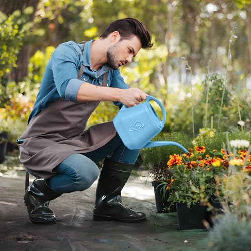 Plastic Watering Can - SkyBlue Color - 1 Gallon - color: Skyblue