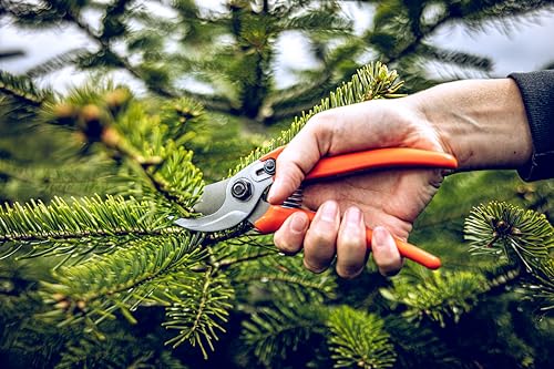 Original LÖWE LÖWE 14.107 Garden Shears Metal - style: Inward curved handle