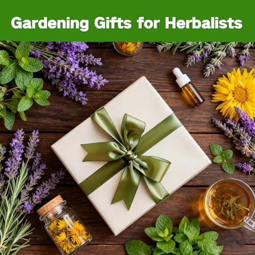 Lush&Dew Ancestral Apothecary Medicinal Tea Herb Seed Chest, Gardening Gift - style: Medicinal Herbs