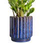 Ceramicfor Ceramic Plant Pots, 7.6 Inch, Blue - color: Blue, size: 7.6 Inch