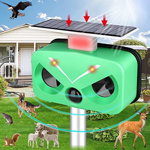 Ultrasonic Cat Repellent with Motion Detection and LED Flashing Light Sound
