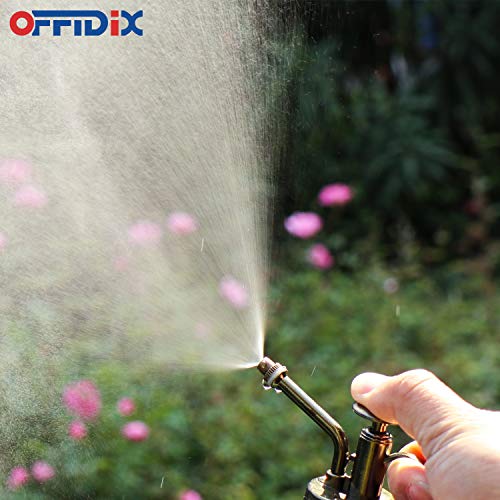 OFFIDIX Plant Mister, Pumpkin Glass Spray Bottle Small, Olive Green 6.7oz - color: E-Olive Green