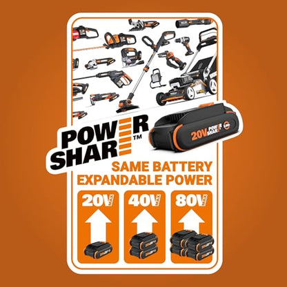 WORX Cordless Broadcast Spreader, 20V Seed Spreader, WG869.9 - style: Tool Only
