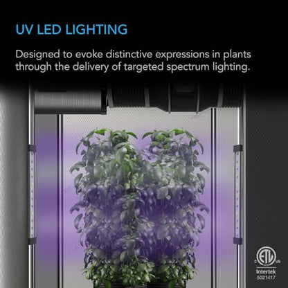 AC Infinity IONBEAM U2, Targeted Spectrum UV LED Grow Light Bars 11” - size: 11-Inch, 2-Bar UV