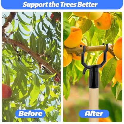 8 Pcs Tree Branch Support, Metal Tree Crutch Device for Straightening Trees - size: Medium-8pcs
