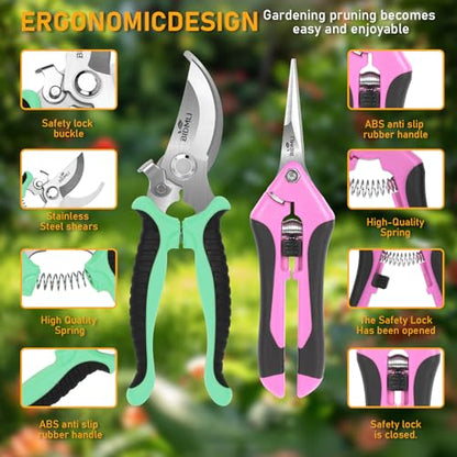 4-Pack Multifunctional Garden Scissors Set - style: BIDMLI02