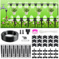50FT Drip Irrigation System Kit, Garden Watering System