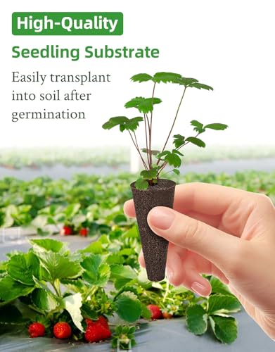 240pcs Hydroponics Seed Pod Kit: 120 Grow Sponges, 120 Pod Labels - Grow Anything Kit for Indoor Garden,Compatible with Hydroponics Growing System from All Brands(240pcs) - size: 240pcs