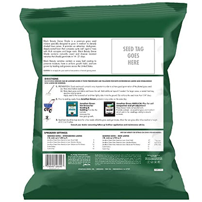 Jonathan Green Black Beauty Dense Shade Grass Seed - 3 lb - size: 3 lb