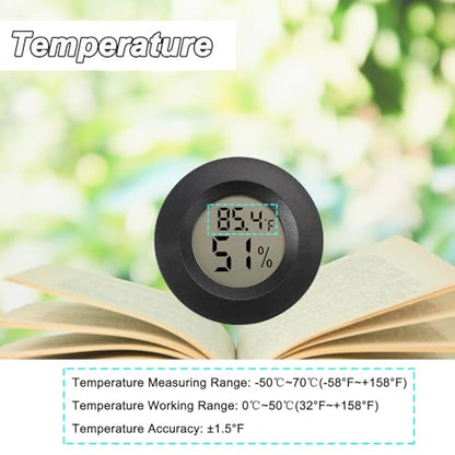 Hygrometer Thermometer Digital Humidity Meter 2 Pack