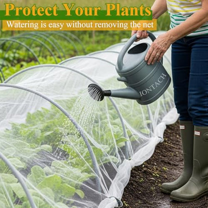 IONTACH 10 X 20 Ft Mosquito Netting for Garden Patio, White - color: White, size: 10 X 20ft