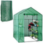 Walk-in Greenhouse Replacement Cover 56×56×76inch (Frame Not Included) - color: Green-56" x 56" x 76"(PE)