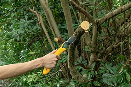 9.45" SK5 7TPI Folding Saw for Camping Hiking Garden - size: 9.45Inch-Yellow