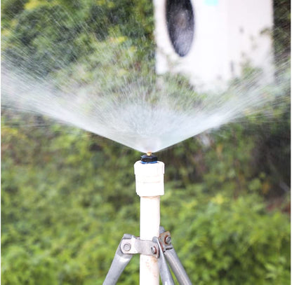 20pcs Atomizing Sprinkler Nozzle, 1/2 inch Garden Misting Emitters - color: Blue 20pcs1/2" misting nozzle